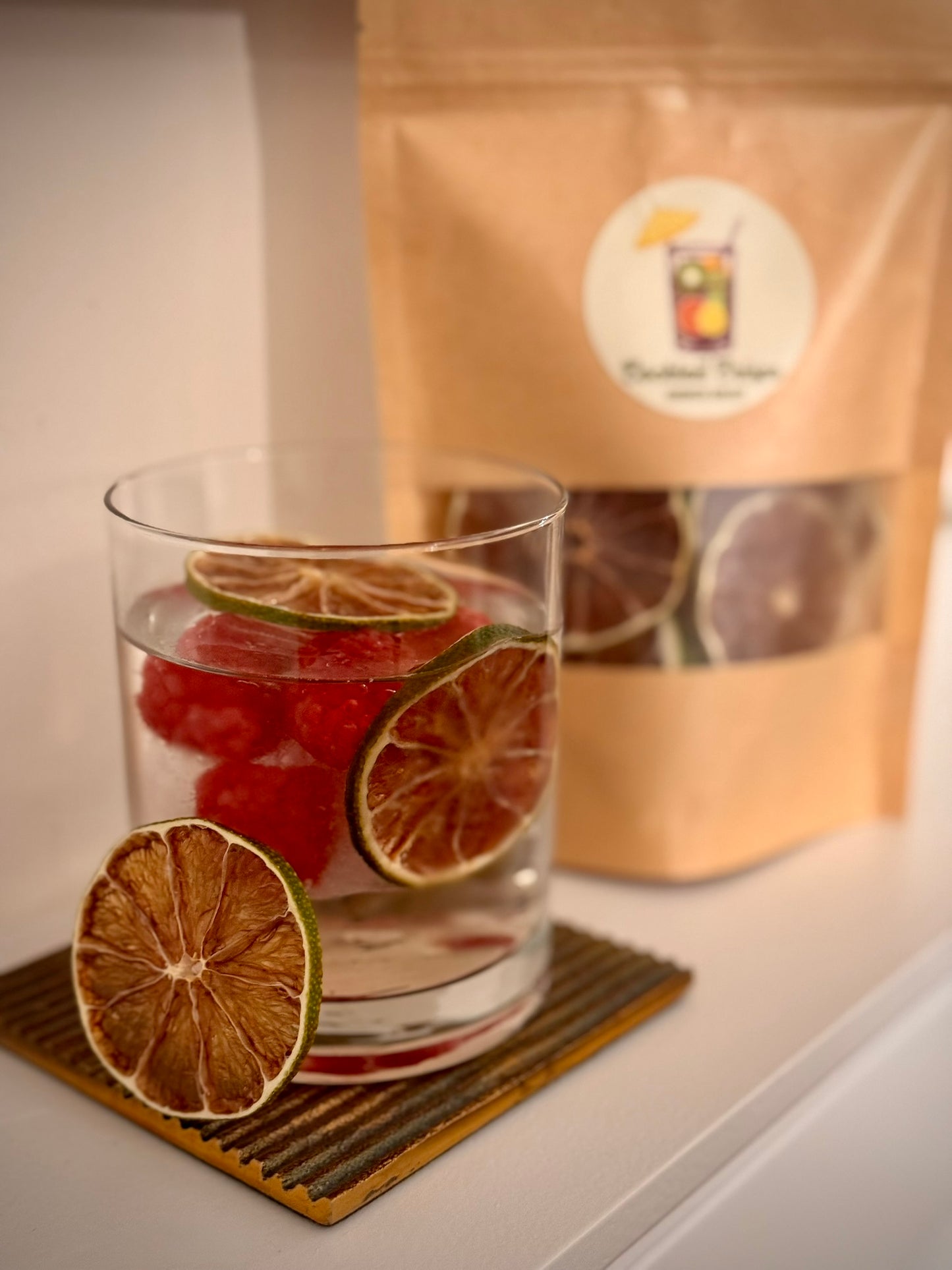 Dehydrated Lime Wheels