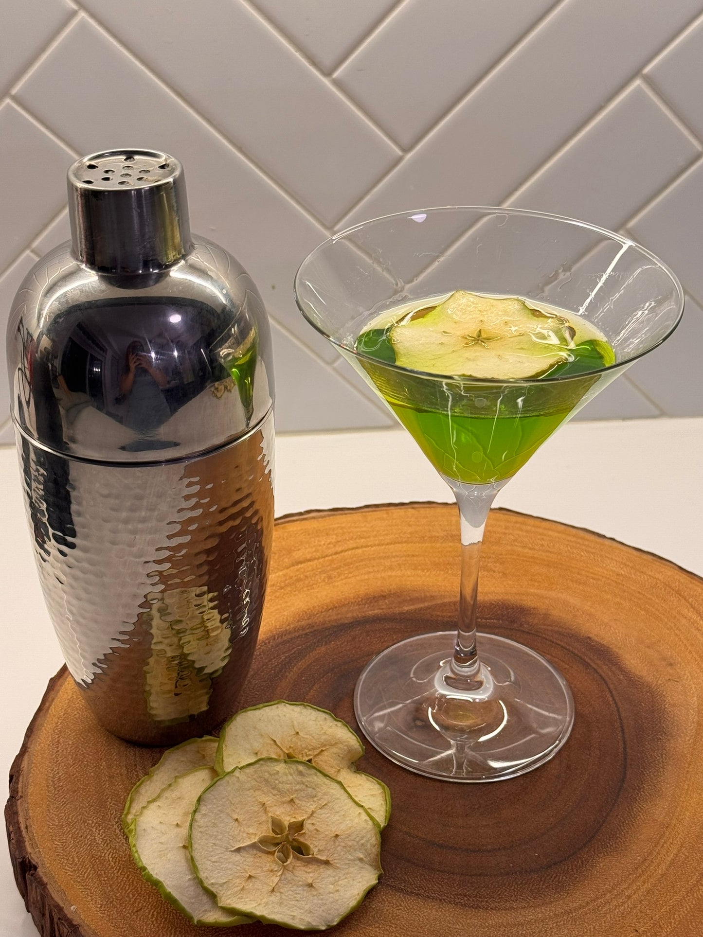 Dehydrated Green Apple Slices