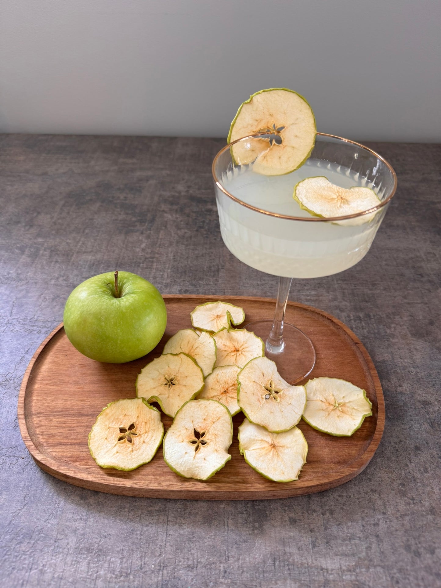 Dehydrated Green Apple Slices