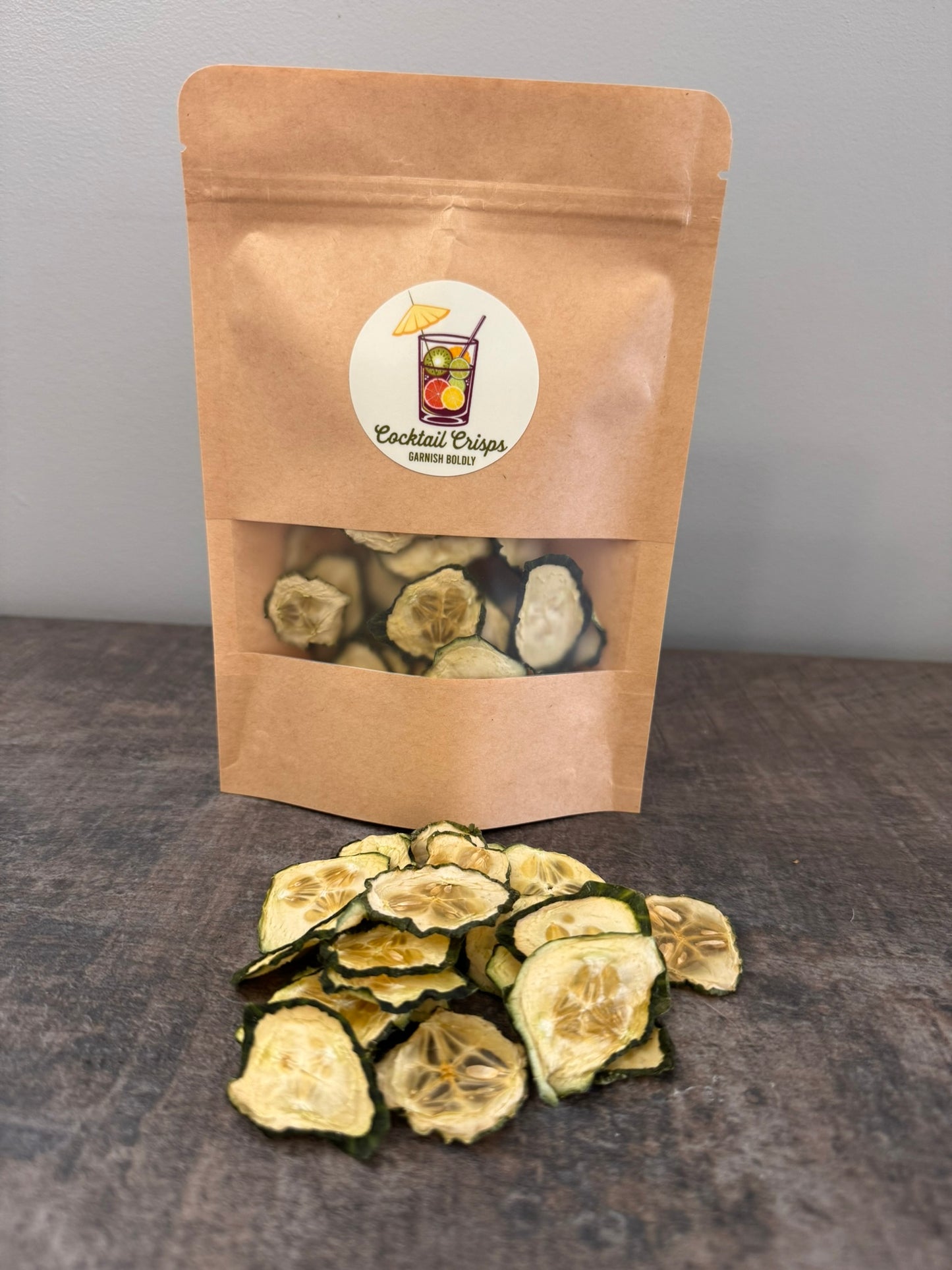 Dehydrated English Cucumber Slices